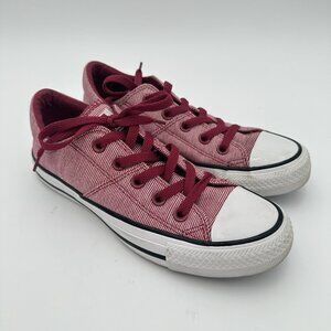 Converse Chuck Taylor All Star Madison Sneakers Maroon Women's Size 6 Low Top